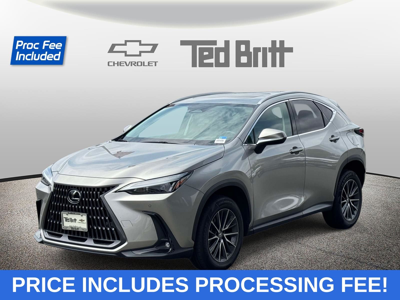 Silver 2023 Lexus NX SUV / Crossover All-Wheel Drive 8-Speed Automatic