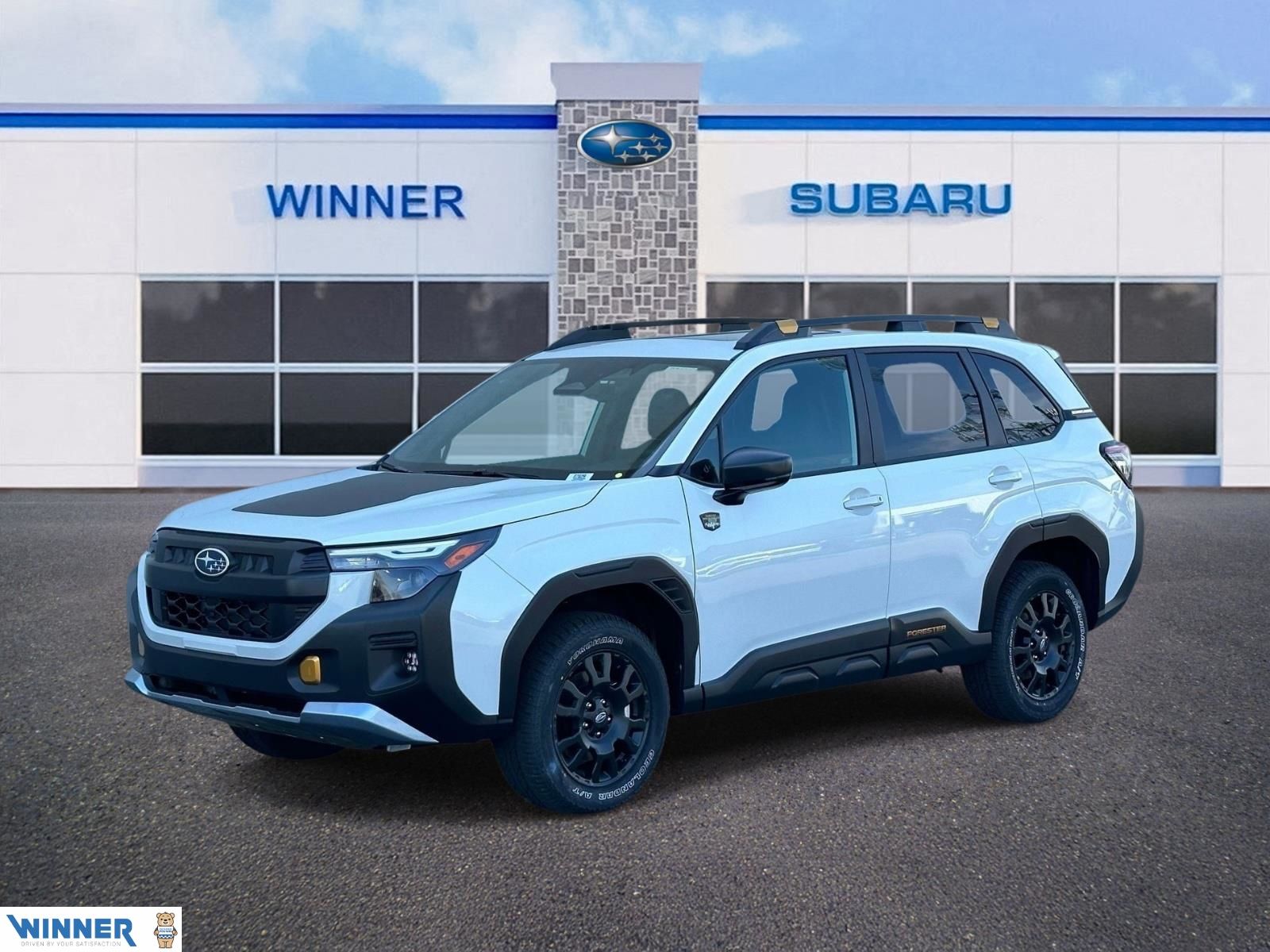 Crystal White Pearl 2026 Subaru Forester SUV / Crossover All-Wheel Drive Continuously Variable Transmission