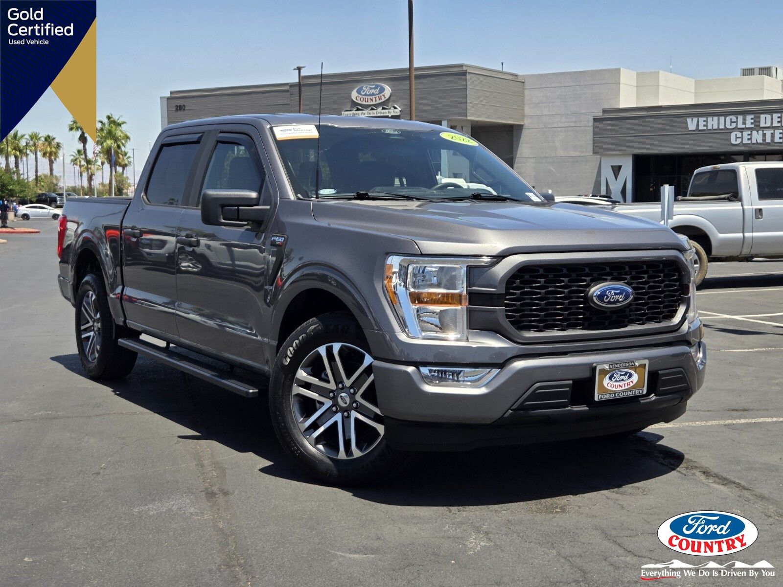 Carbonized Gray Metallic 2022 Ford F-150 XL SuperCrew RWD Pickup Truck 4X2 Automatic