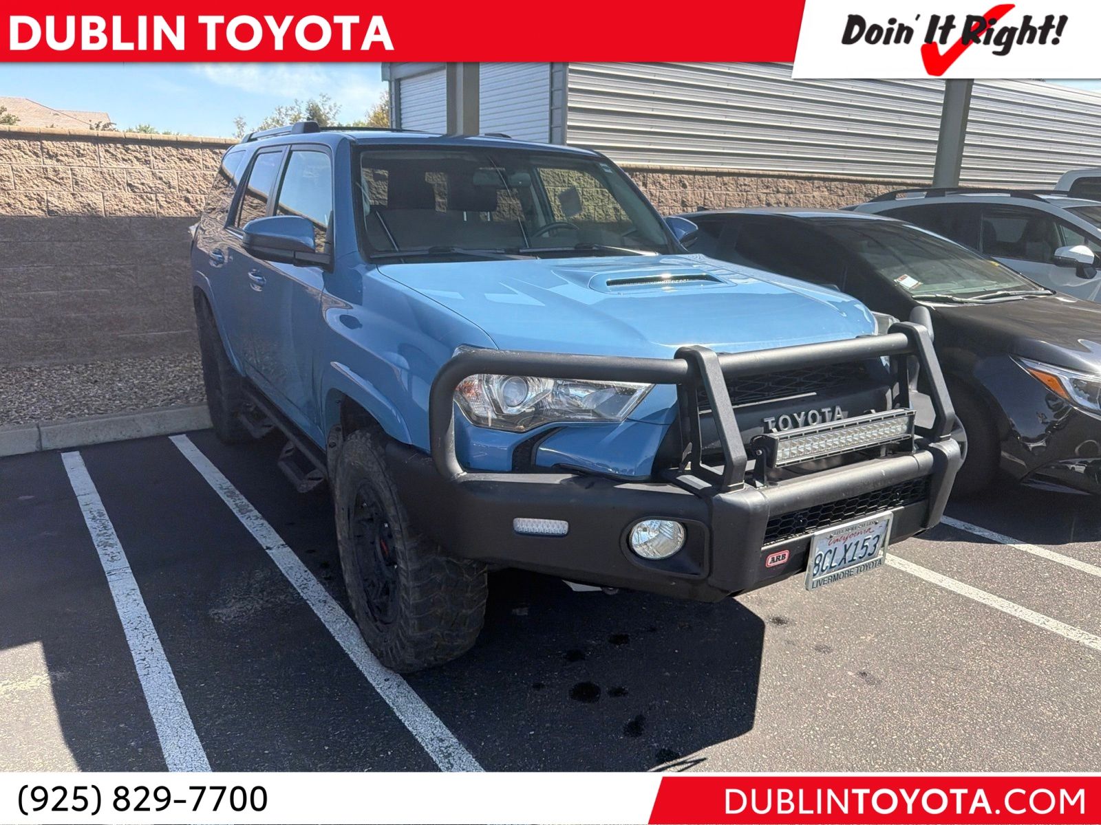 Cavalry Blue 2018 Toyota 4Runner SUV / Crossover Four-Wheel Drive 5-Speed Automatic Overdrive