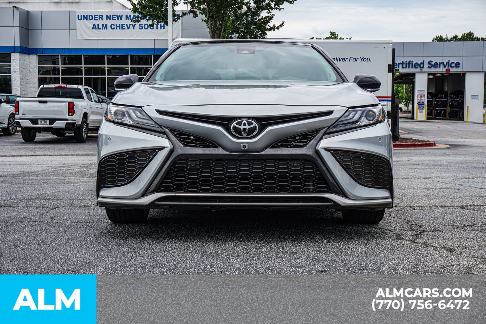 Used 2021 Silver Toyota XSE V6 image 11