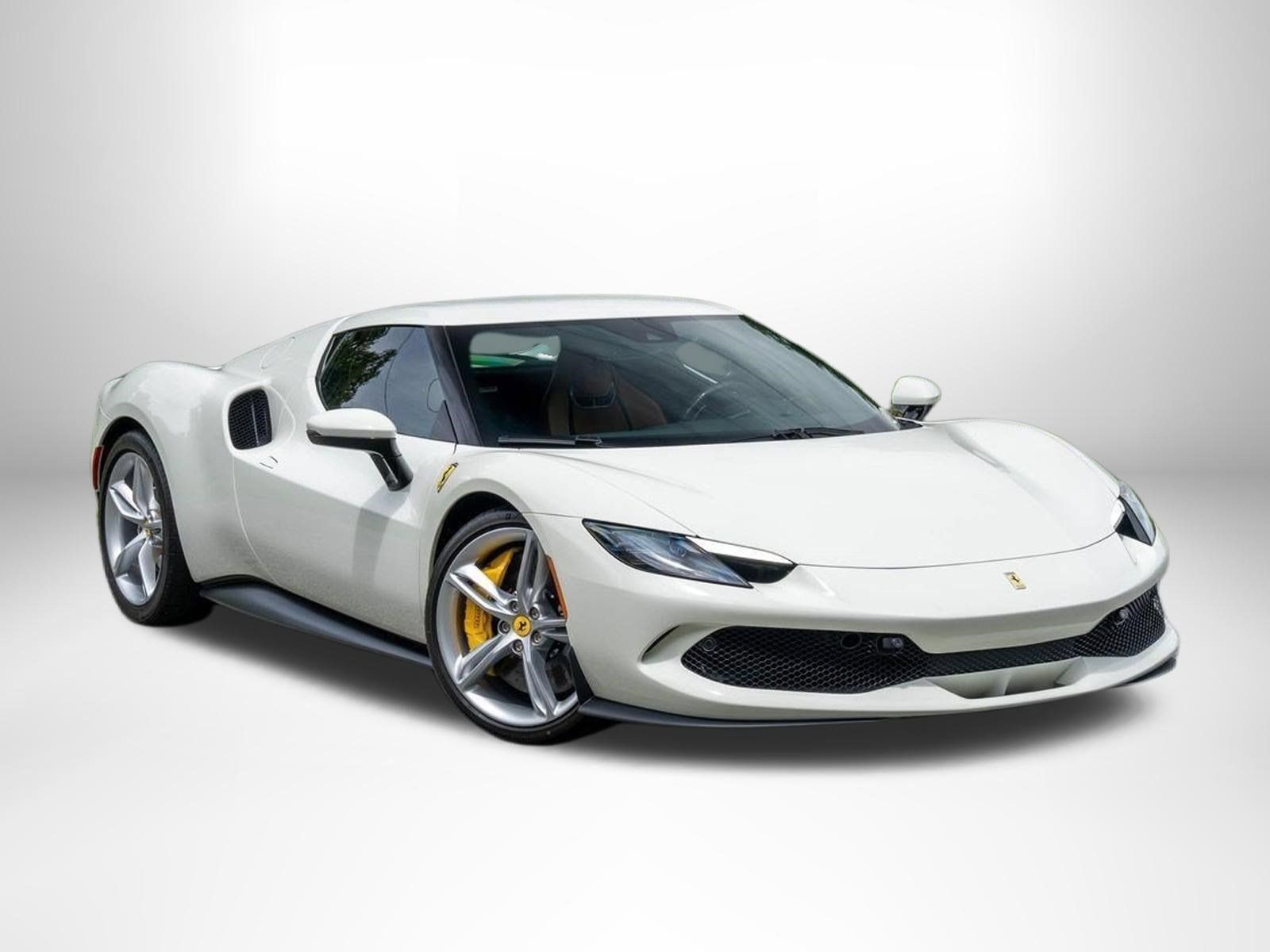 Bianco Avus 2024 Ferrari 296 GTB Coupe Rear-Wheel Drive 8-Speed Dual Clutch