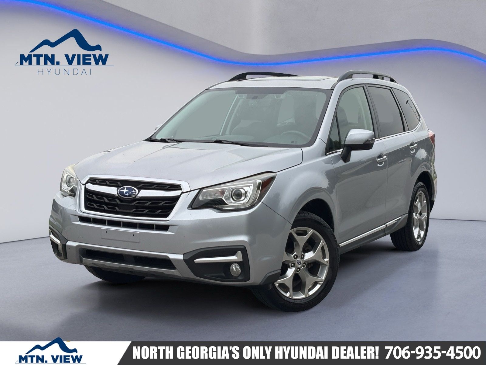 Ice Silver Metallic 2017 Subaru Forester SUV / Crossover All-Wheel Drive Continuously Variable Transmission