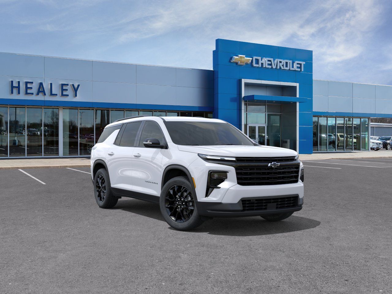 Summit White 2026 Chevrolet Traverse LT AWD SUV / Crossover Four-Wheel Drive 8-Speed Automatic