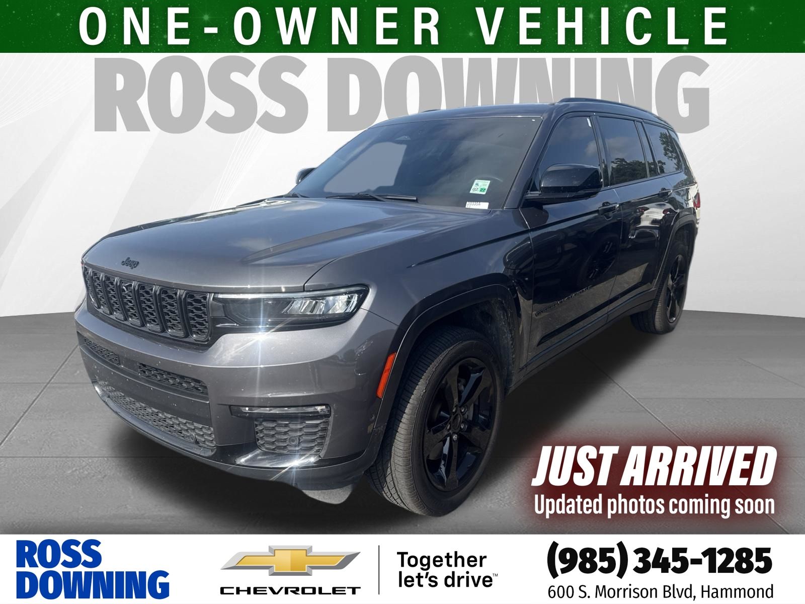 2023 Jeep Grand Cherokee L Limited Gray at Ross Downing Buick GMC