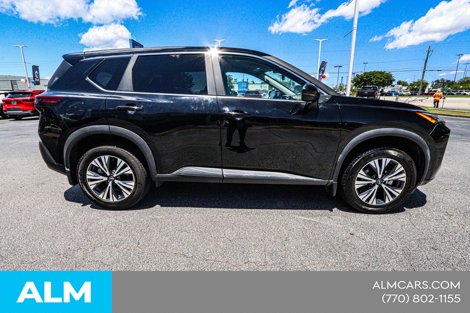 Used 2023 Black Nissan SV image 11