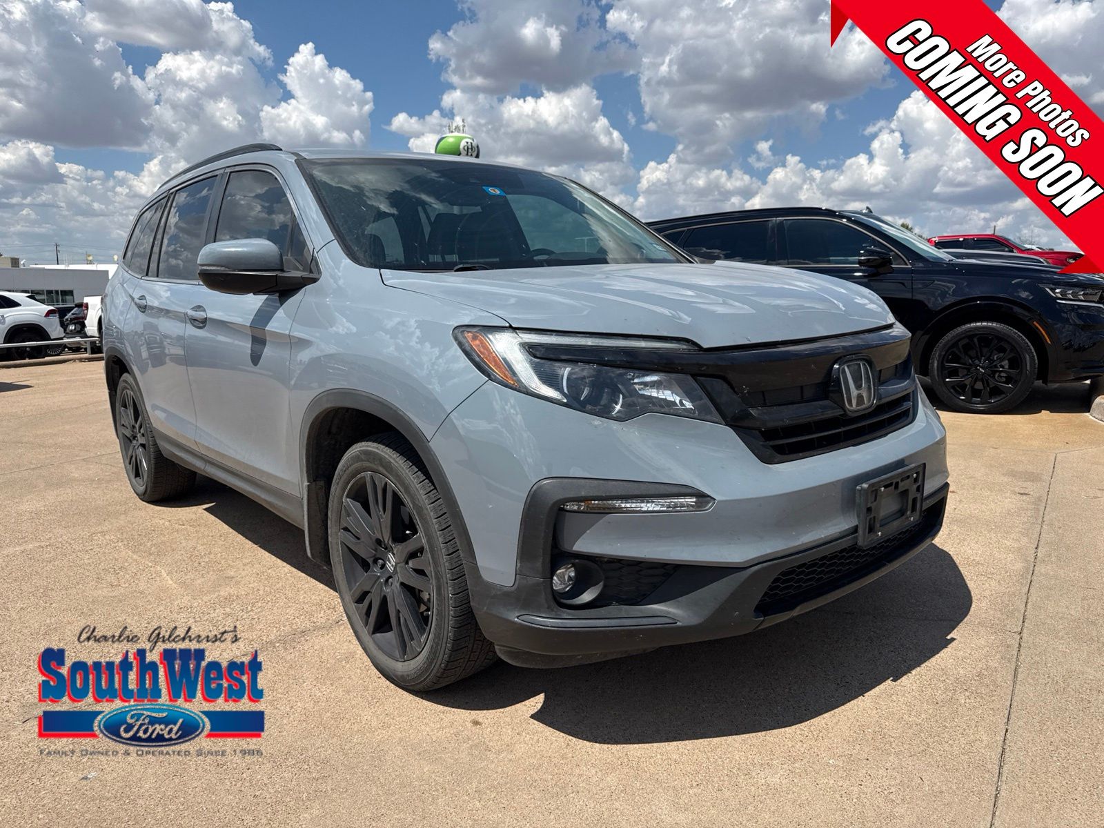 Gray (Steel Sapphire Metallic) 2022 Honda Pilot SUV / Crossover All-Wheel Drive 9-Speed Automatic