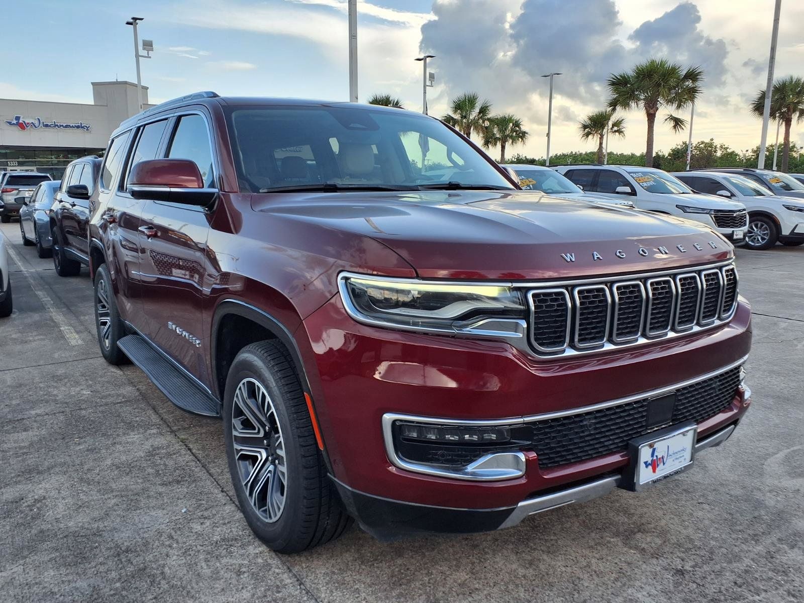 2022 Jeep Wagoneer Series III Red at Bayshore Chrysler Jeep Dodge Ram