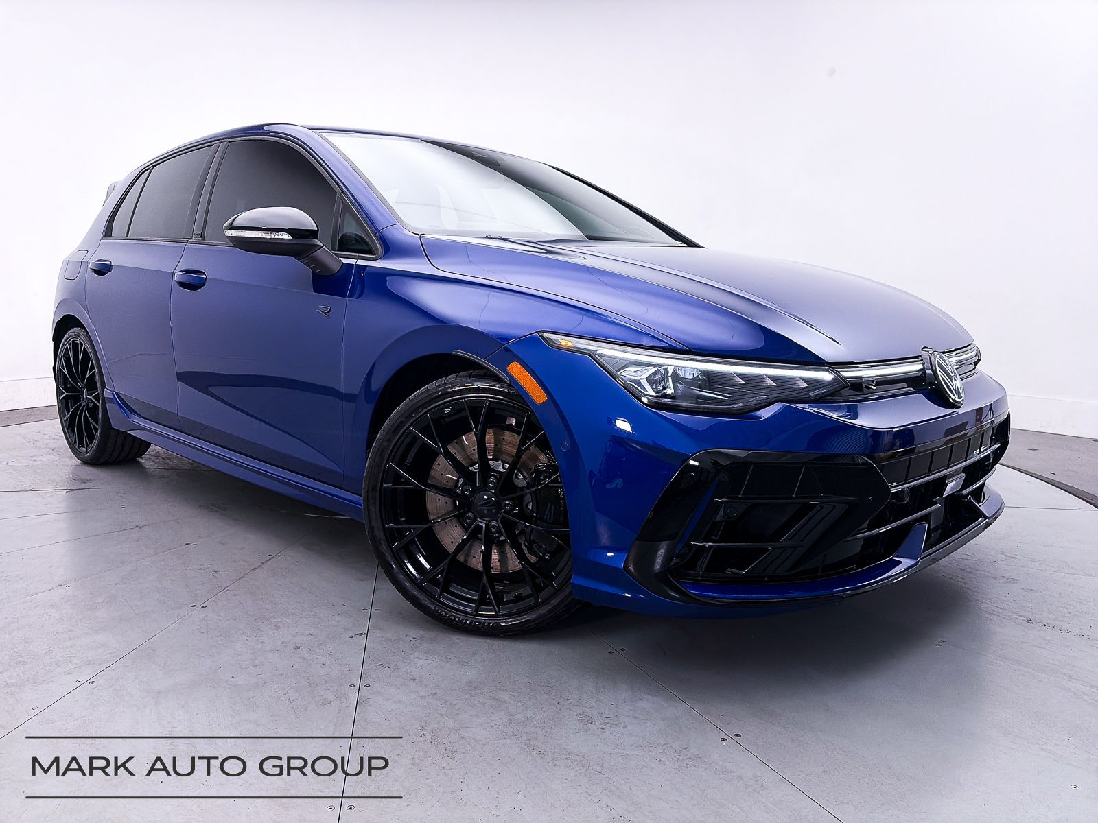 Blue 2025 Volkswagen Golf R Hatchback All-Wheel Drive 7-Speed Dual Clutch