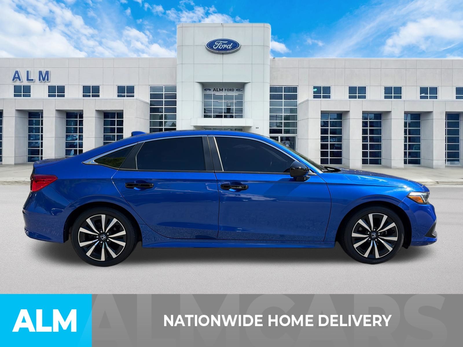 Used 2022 Blue Honda EX image 4