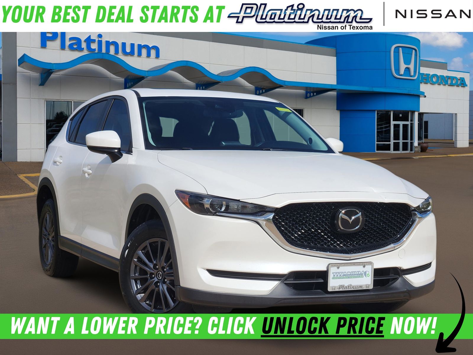 Snowflake White Pearl Mica 2019 Mazda CX-5 Touring FWD SUV / Crossover Front-Wheel Drive 6-Speed Automatic