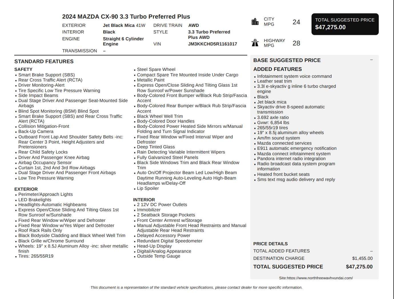 2024 Mazda CX-90 3.3 Turbo Preferred Plus - 2
