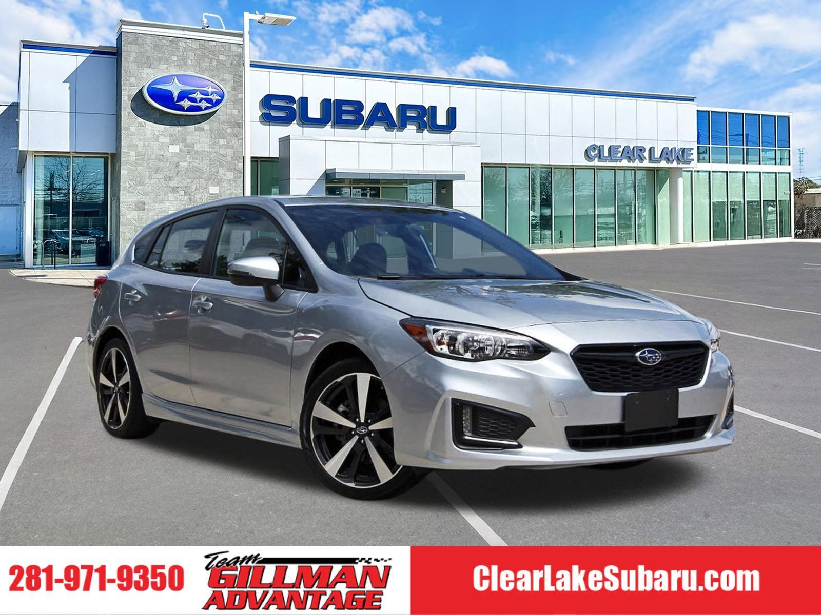 Ice Silver Metallic 2019 Subaru Impreza 2.0i Sport Hatchback AWD Hatchback All-Wheel Drive Continuously Variable Transmission