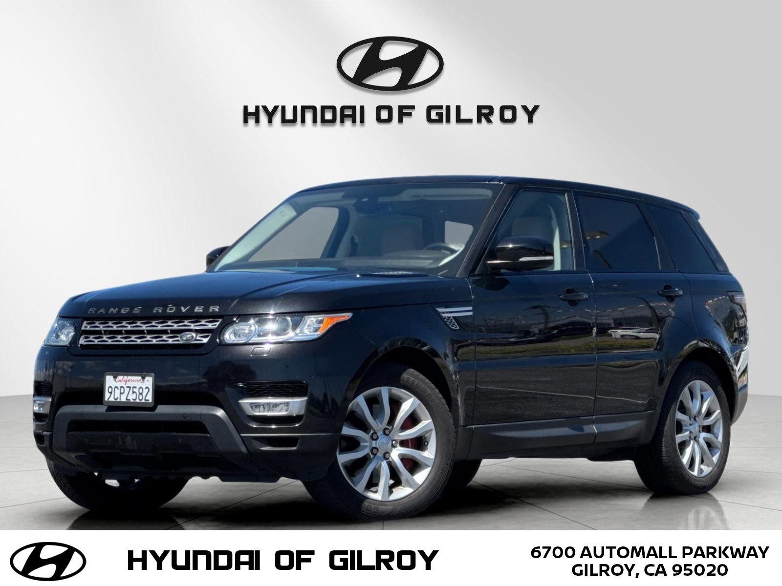 Santorini Black 2016 Land Rover Range Rover Sport V8 Supercharged 4WD SUV / Crossover All-Wheel Drive 8-Speed Automatic