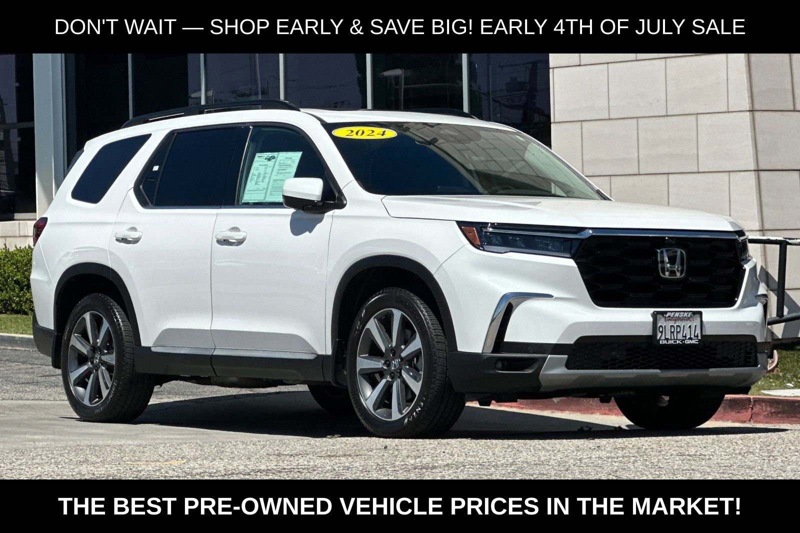 Platin 2024 Honda Pilot SUV / Crossover All-Wheel Drive Automatic