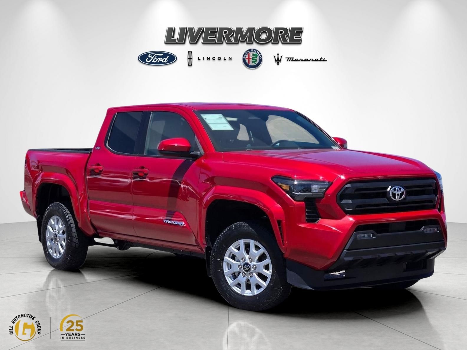Red 2024 Toyota Tacoma Pickup Truck Four-Wheel Drive 8-Speed Automatic
