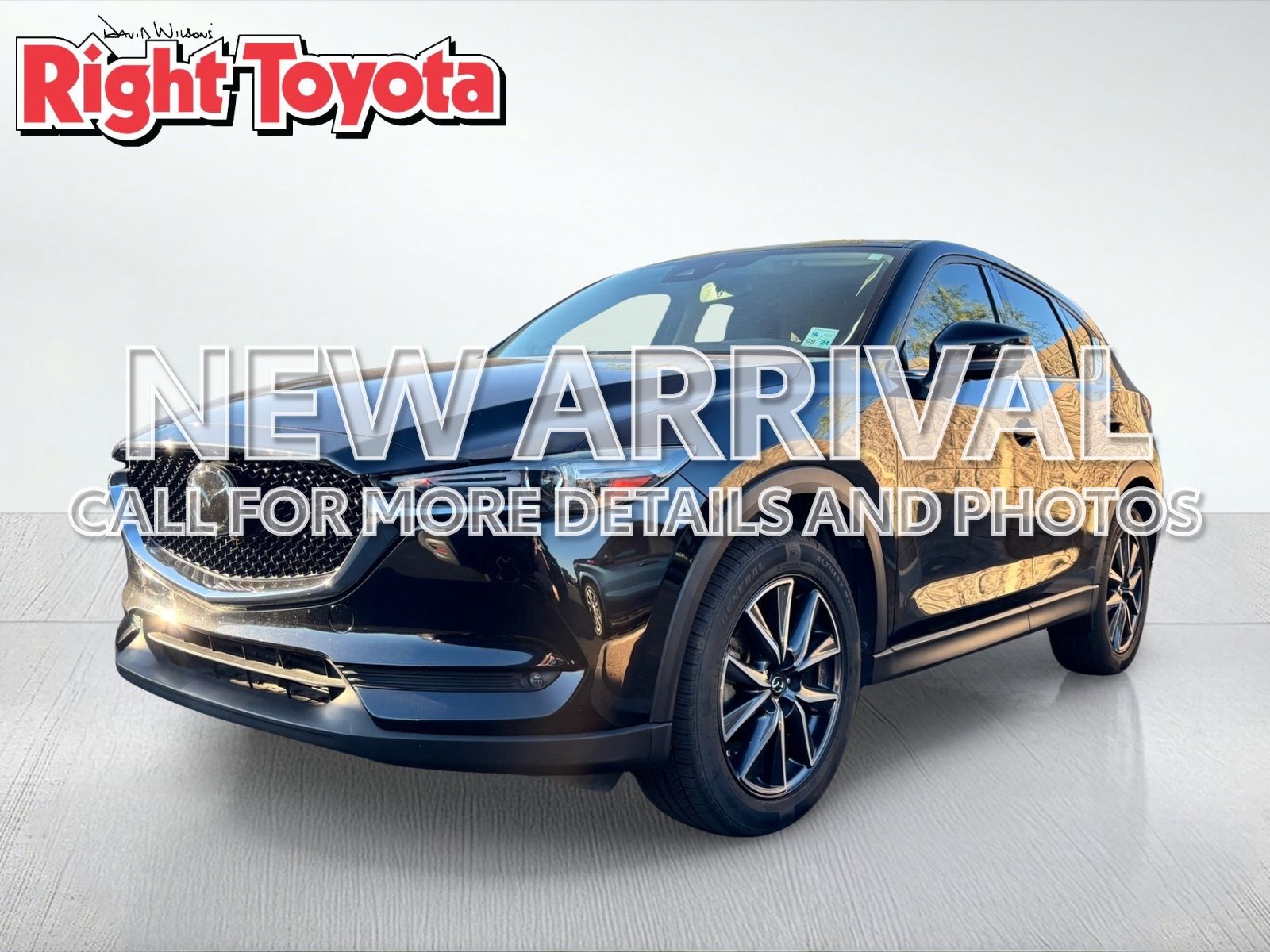 Jet Black 2017 Mazda CX-5 SUV / Crossover Front-Wheel Drive 6-Speed Automatic
