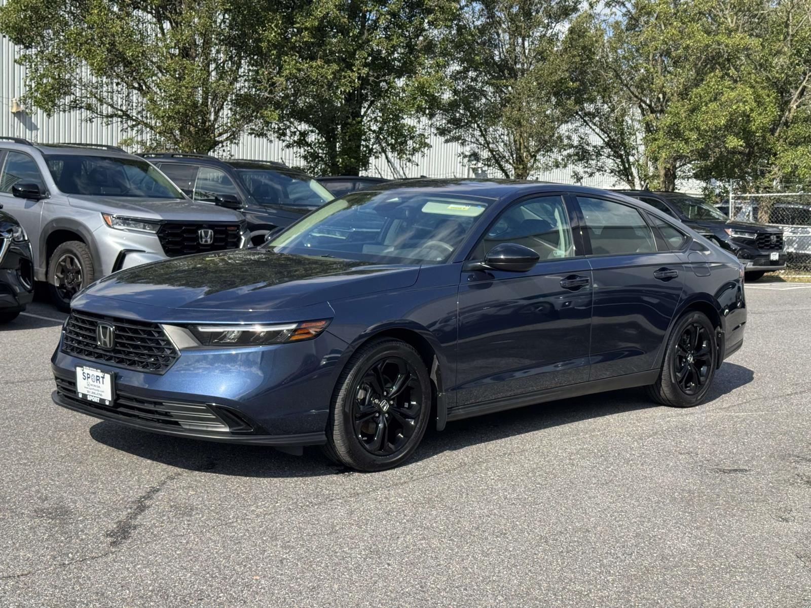 Canyon River Blue Metallic 2025 Honda Accord Sedan Front-Wheel Drive Continuously Variable Transmission