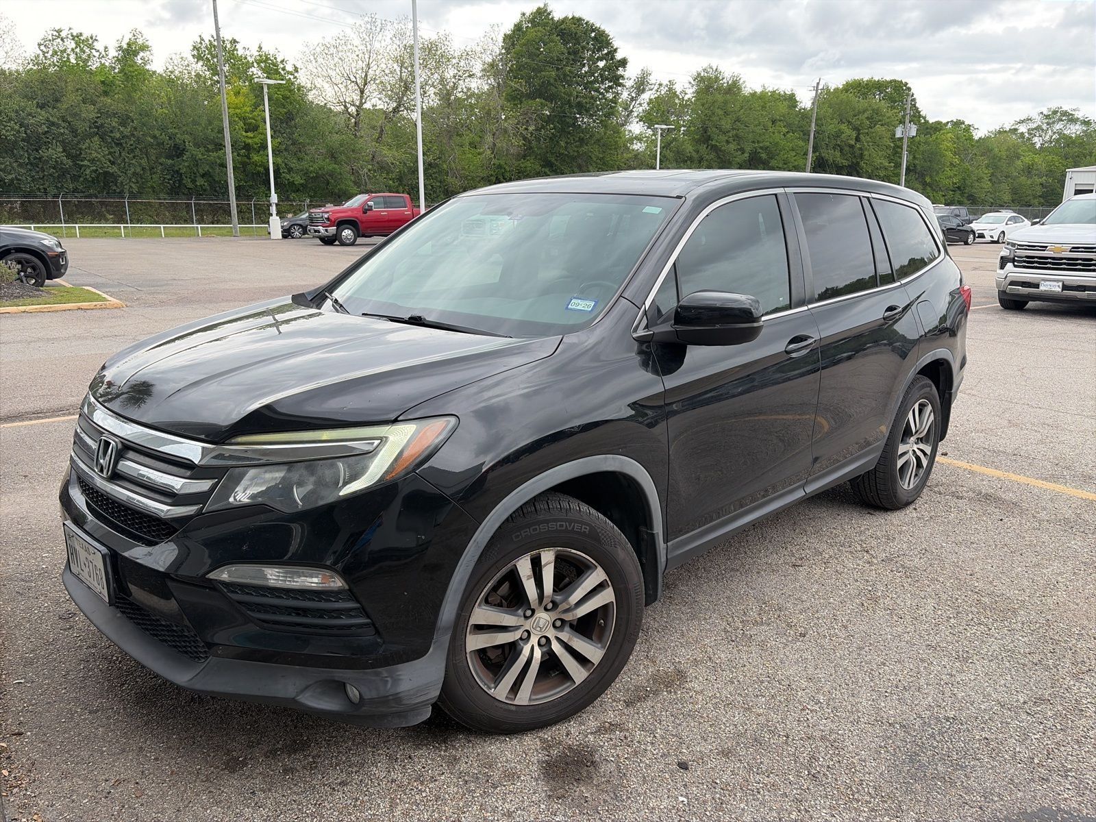 Crystal Black Pearl 2016 Honda Pilot EX-L AWD SUV / Crossover All-Wheel Drive 6-Speed Automatic