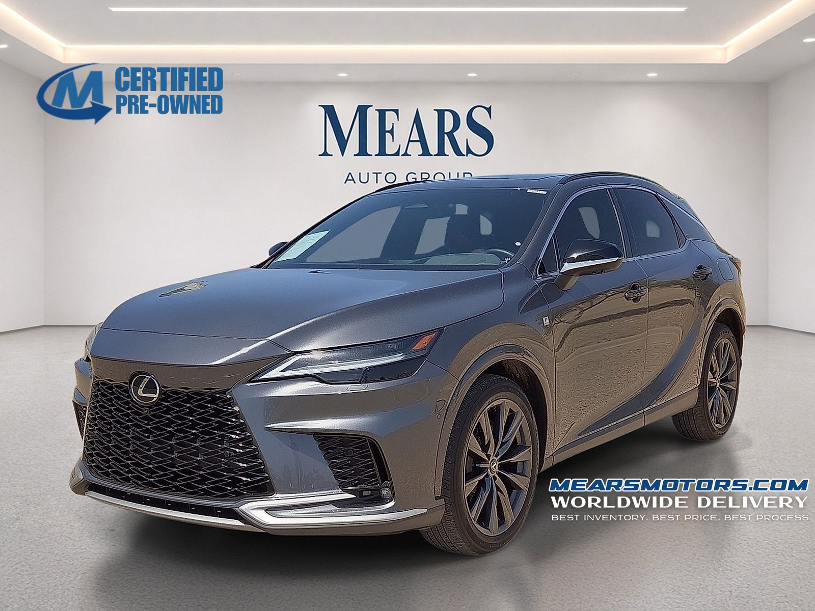 Cloudburst Gray 2024 Lexus RX SUV / Crossover All-Wheel Drive 8-Speed Automatic