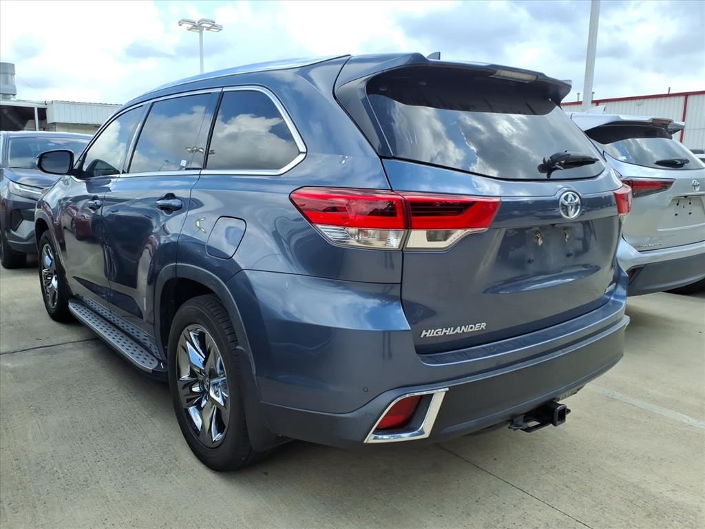 2019 Toyota Highlander Limited Platinum Blue at Emmons Autoplex