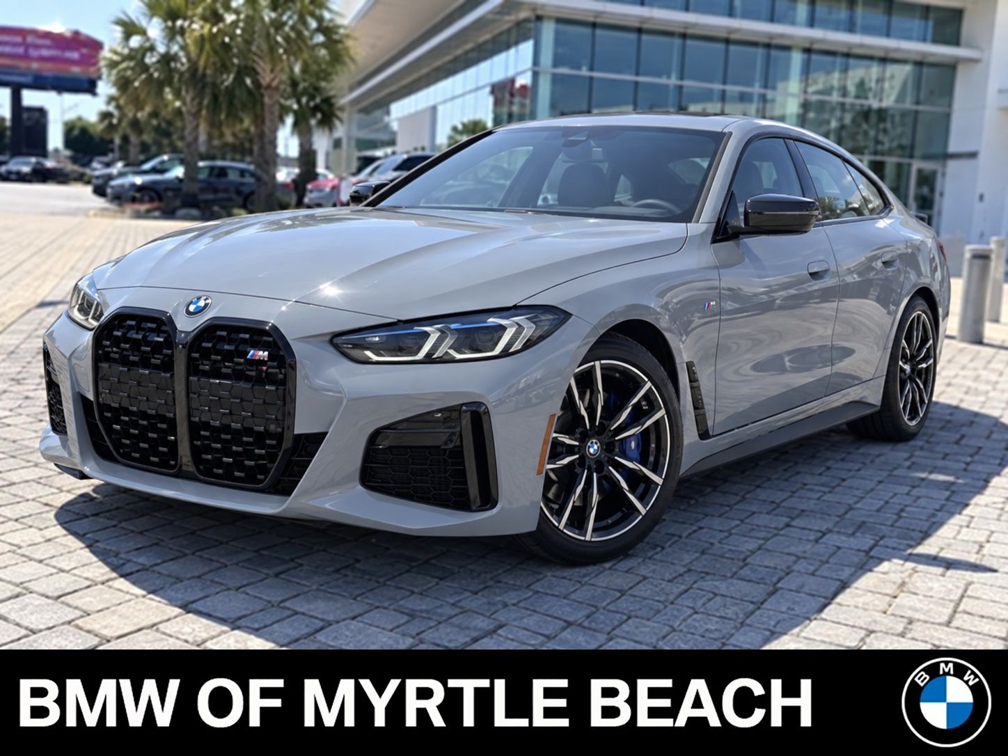 Brooklyn Gray Metallic 2024 BMW 4 Series Sedan Rear-Wheel Drive 8-Speed Automatic