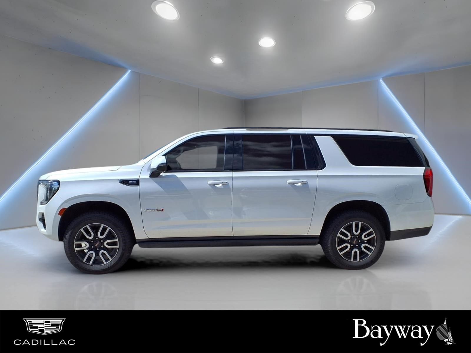 2021 GMC Yukon XL AT4 White at Classic Chevrolet Galveston
