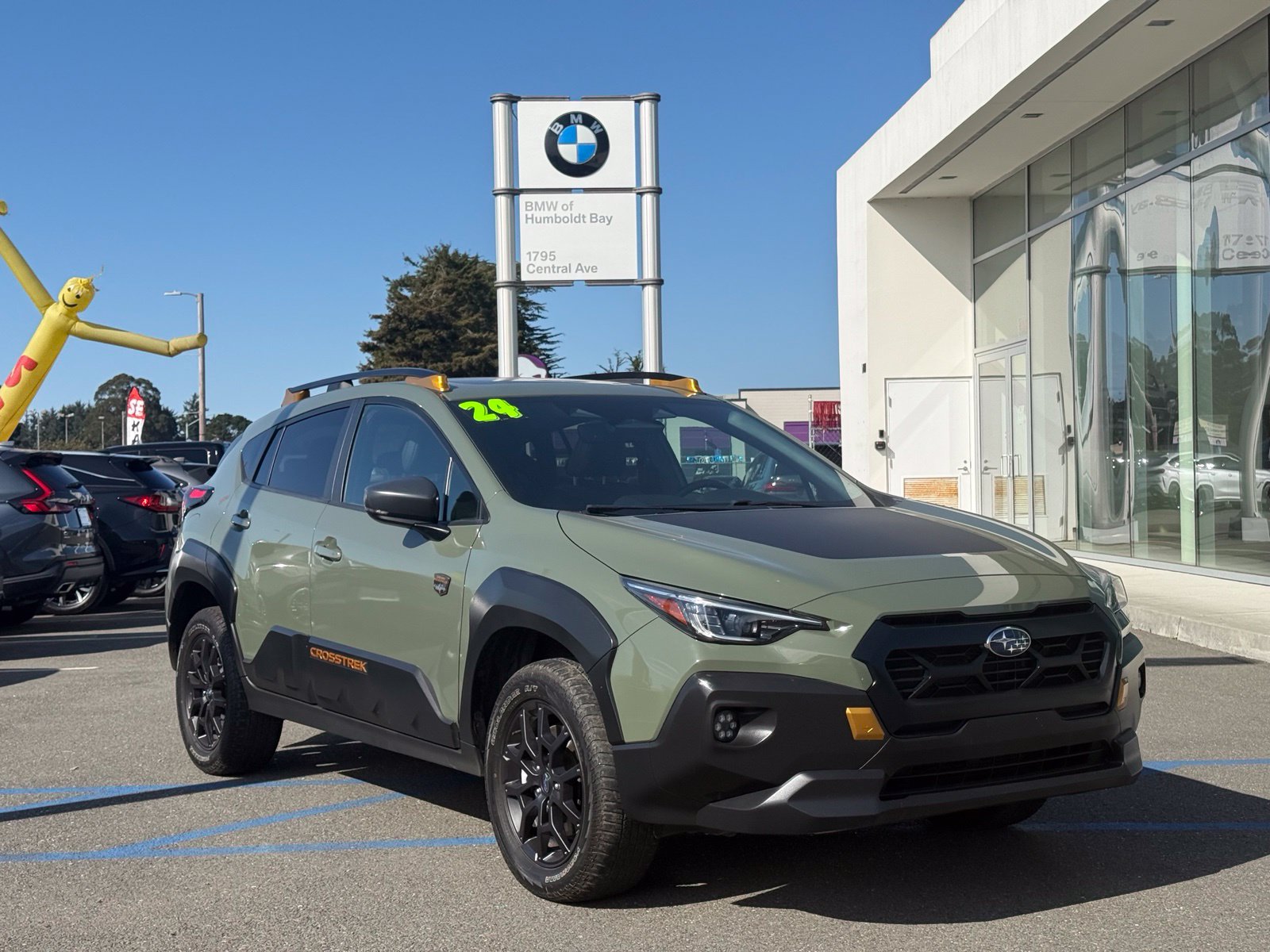 Alpine Green 2024 Subaru Crosstrek SUV / Crossover All-Wheel Drive Continuously Variable Transmission