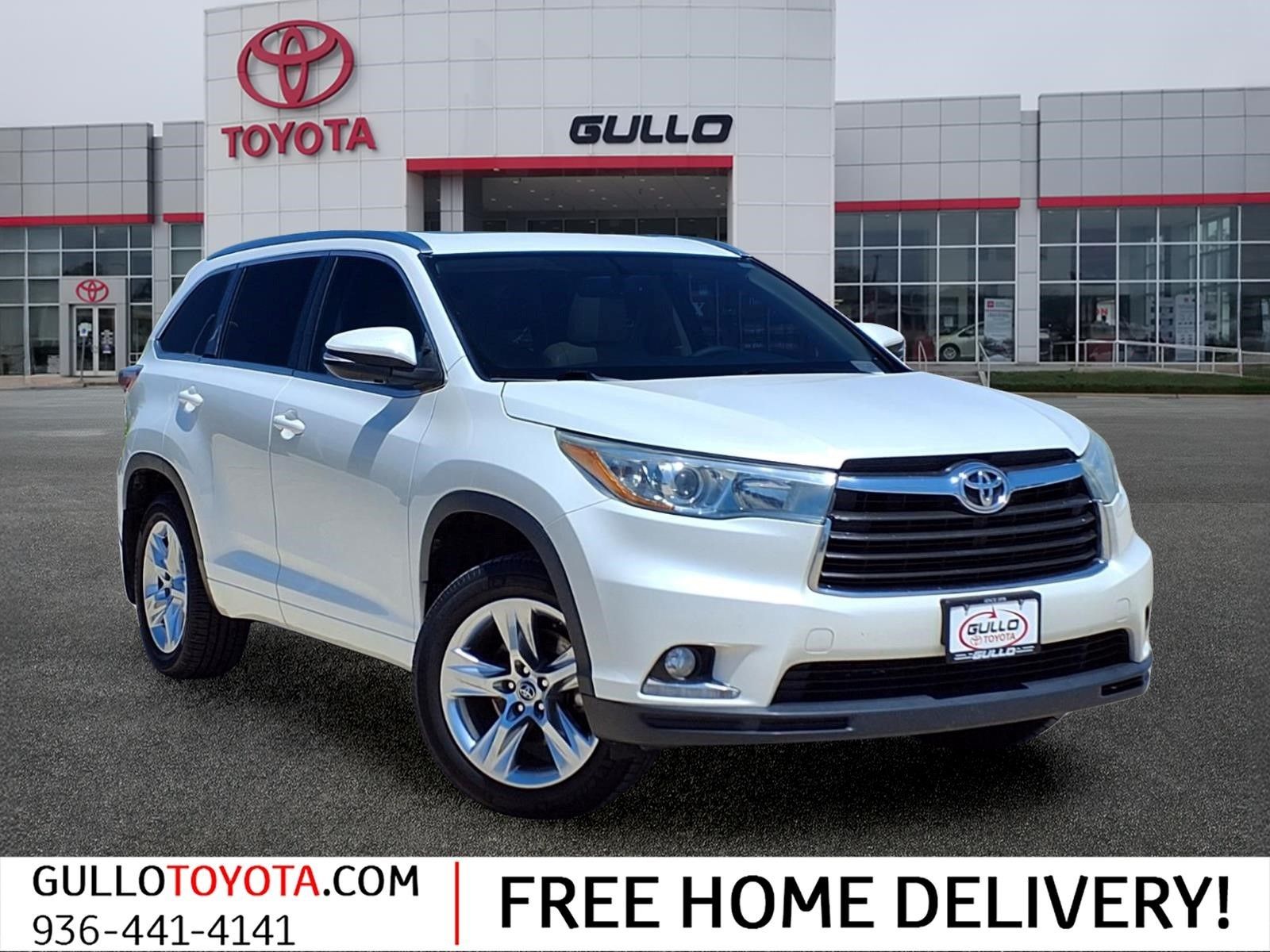 2016 Toyota Highlander Limited White at Westside Lexus