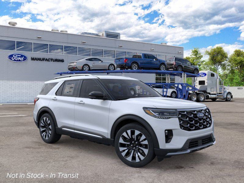White 2026 Ford Explorer SUV / Crossover All-Wheel Drive Automatic