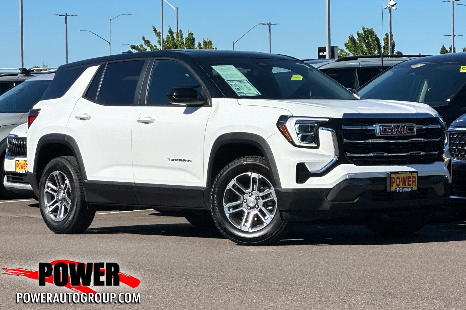 Summit White 2025 GMC Terrain Elevation FWD SUV / Crossover Front-Wheel Drive Continuously Variable Transmission