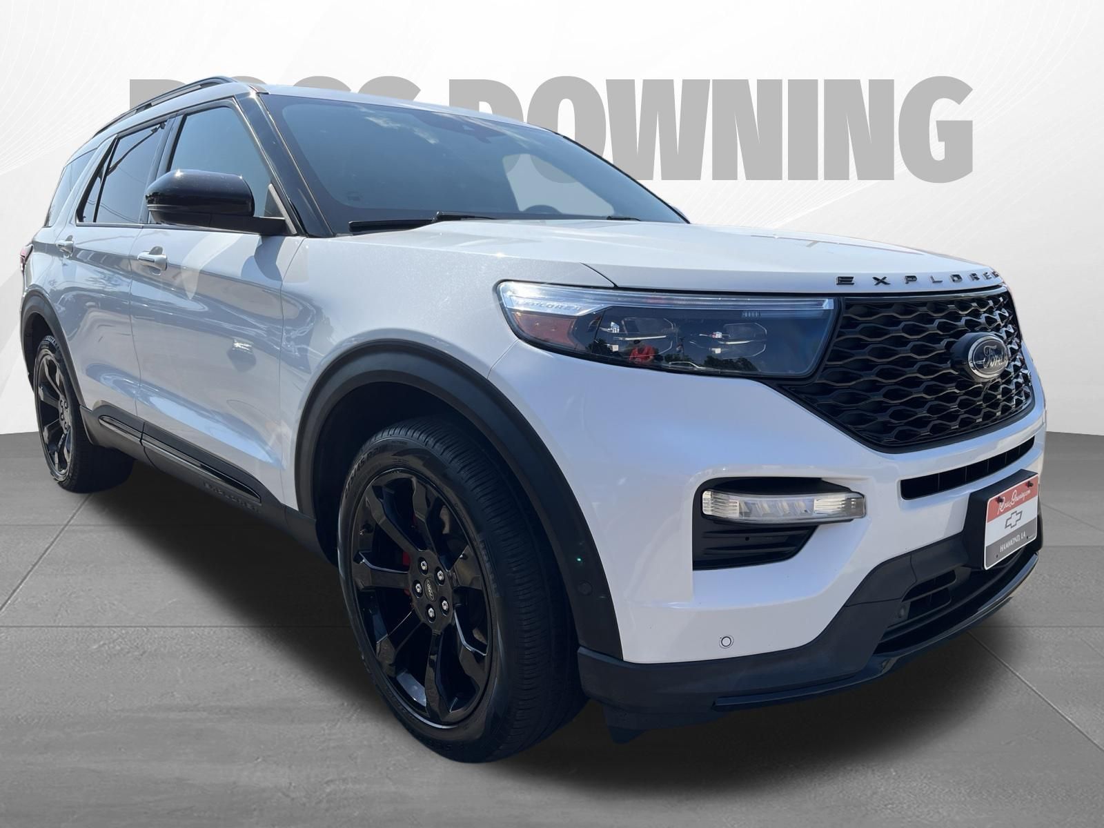 2020 Ford Explorer ST White at Ross Downing Buick GMC
