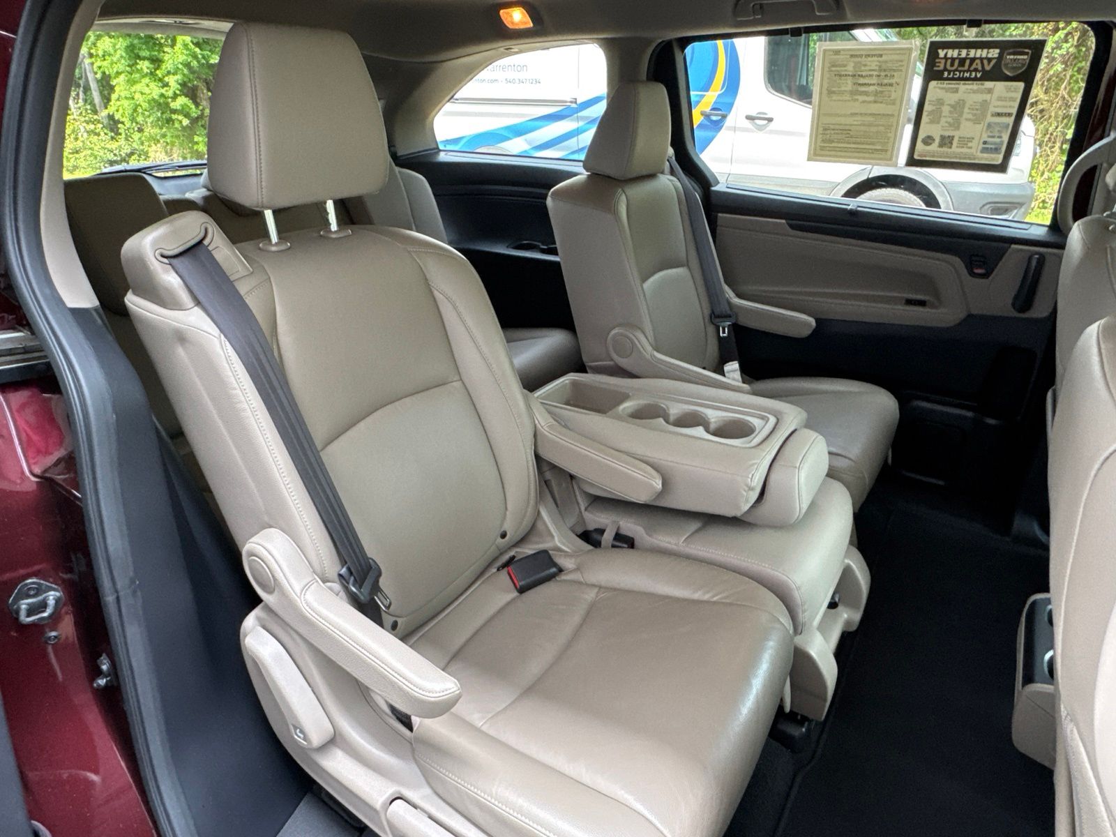 Used 2019 Deep Scarlet Pearl Honda EX-L image 7
