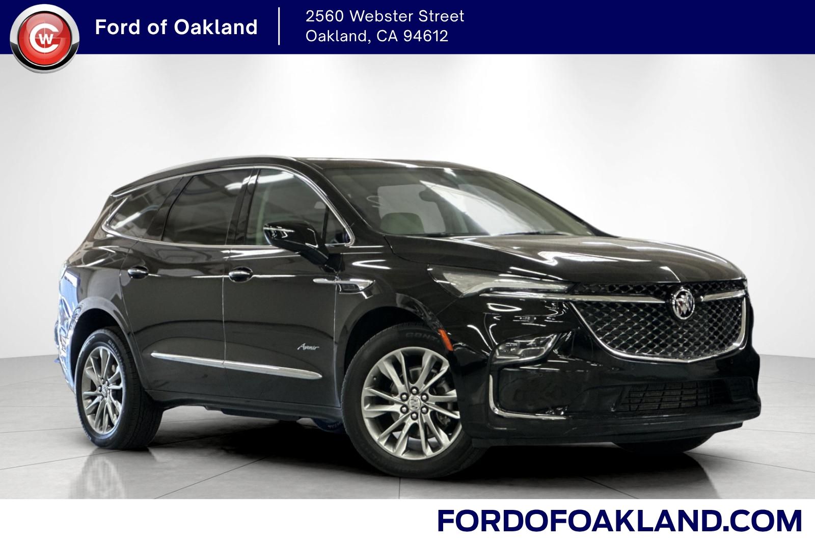 Black (Ebony Twilight Metallic) 2024 Buick Enclave SUV / Crossover Four-Wheel Drive 9-Speed Automatic