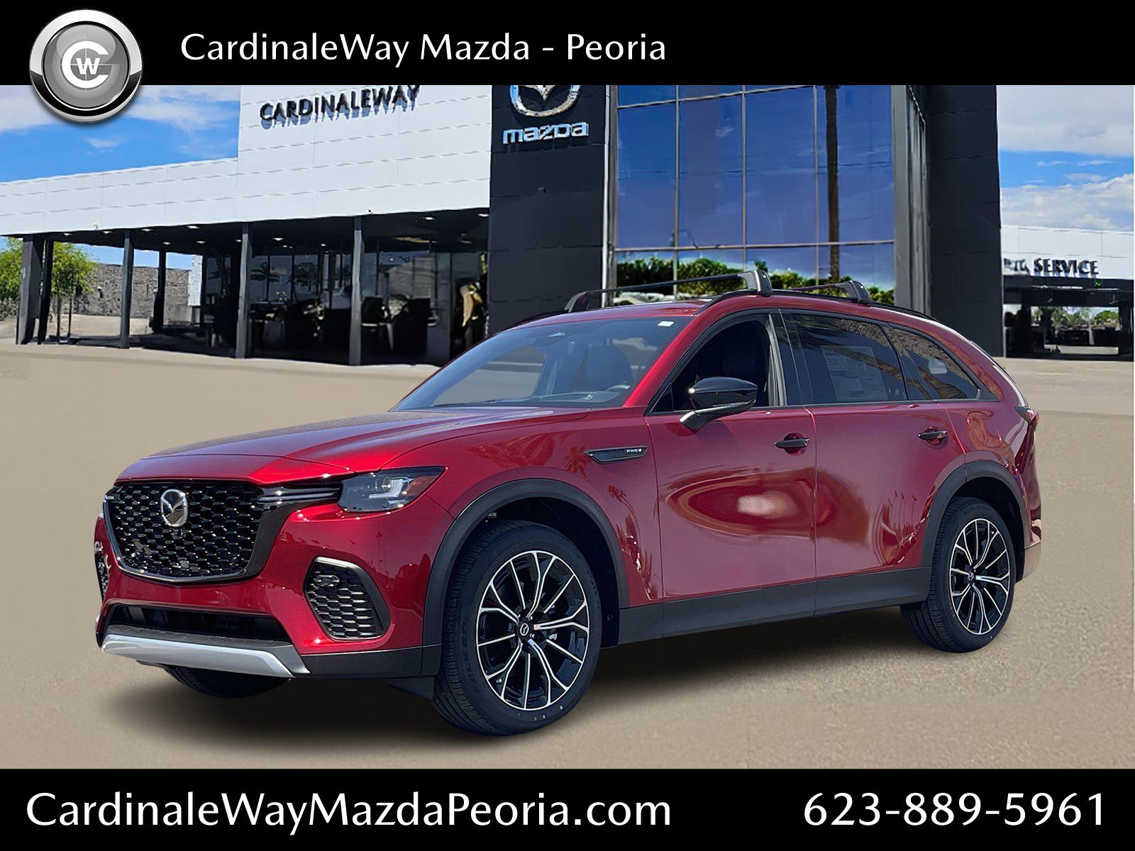 Soul Red Crystal Metallic 2025 Mazda CX-70 SUV / Crossover All-Wheel Drive 8-Speed Automatic