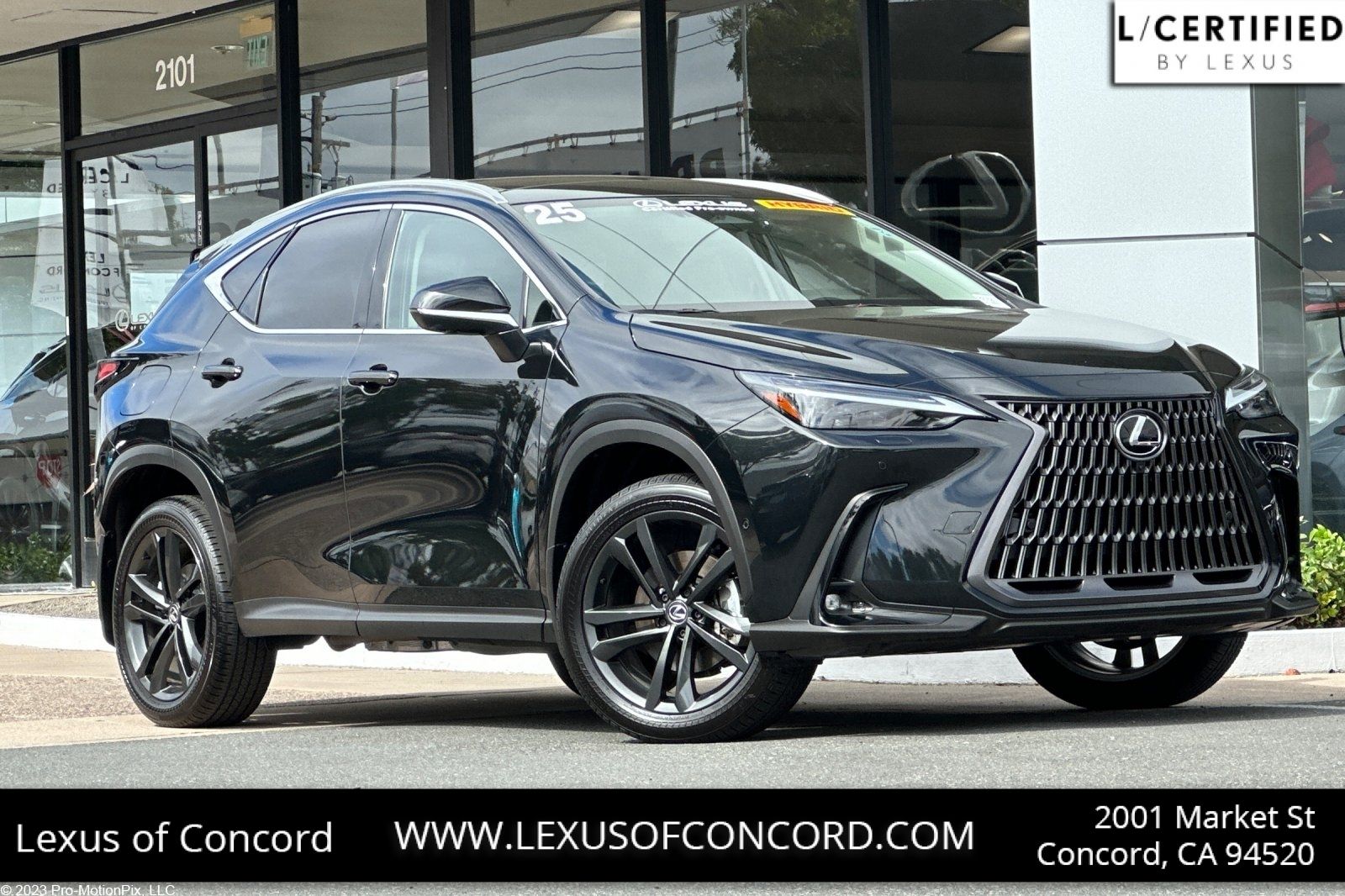 Black (Caviar) 2025 Lexus NX Hybrid SUV / Crossover Continuously Variable Transmission