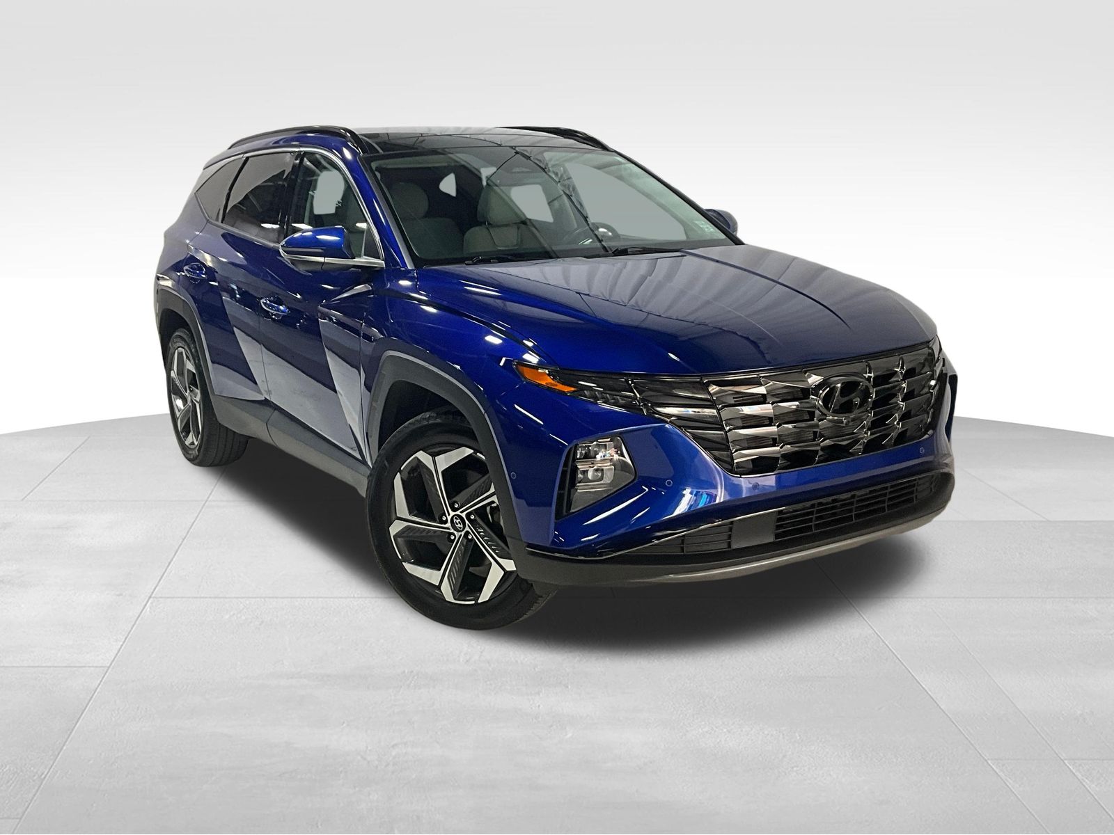 Intense Blue 2023 Hyundai Tucson Limited AWD SUV / Crossover All-Wheel Drive 8-Speed Automatic
