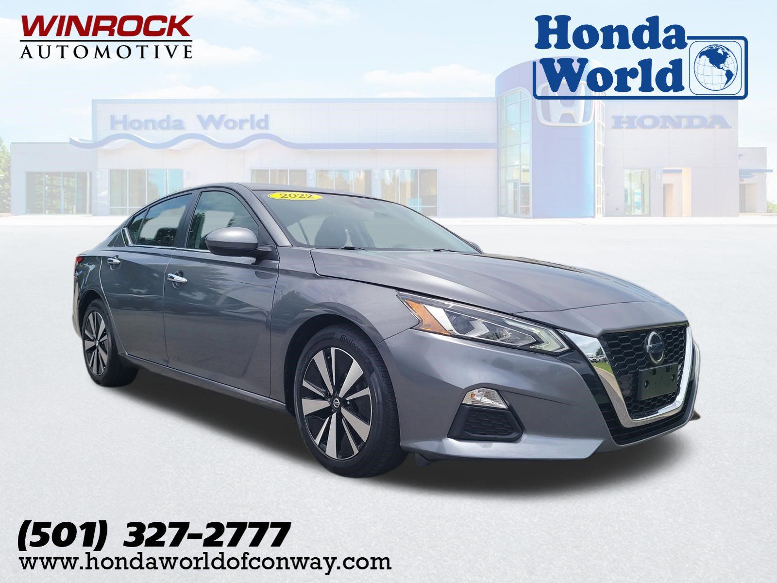 Gray (Gun Metallic) 2022 Nissan Altima 2.5 SV FWD Sedan Front-Wheel Drive Continuously Variable Transmission