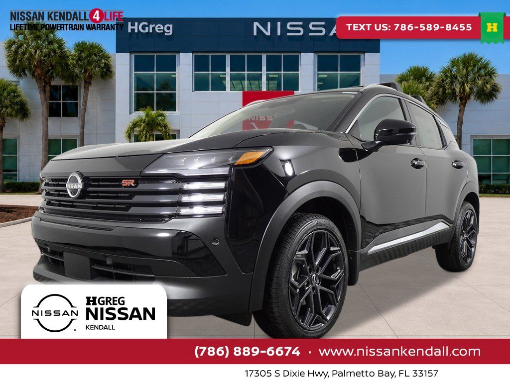 Super Black 2026 Nissan Kicks SUV / Crossover All-Wheel Drive Continuously Variable Transmission