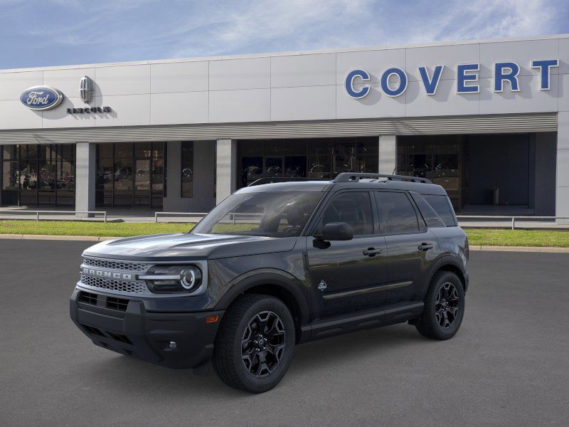 Shadow Black 2025 Ford Bronco Sport Outer Banks AWD SUV / Crossover All-Wheel Drive 8-Speed Automatic
