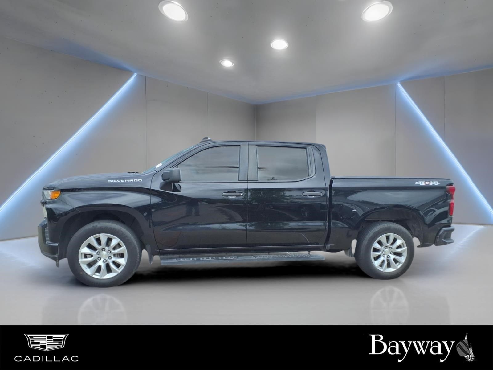 2020 Chevrolet Silverado 1500 Custom Black at Ross Downing Buick GMC