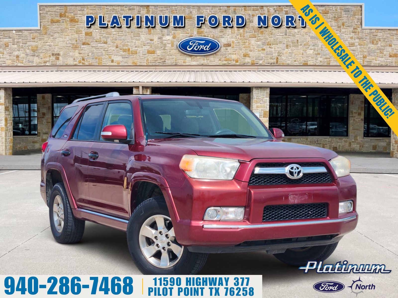Salsa Red Pearl 2011 Toyota 4Runner SR5 4WD SUV / Crossover Four-Wheel Drive 5-Speed Automatic Overdrive