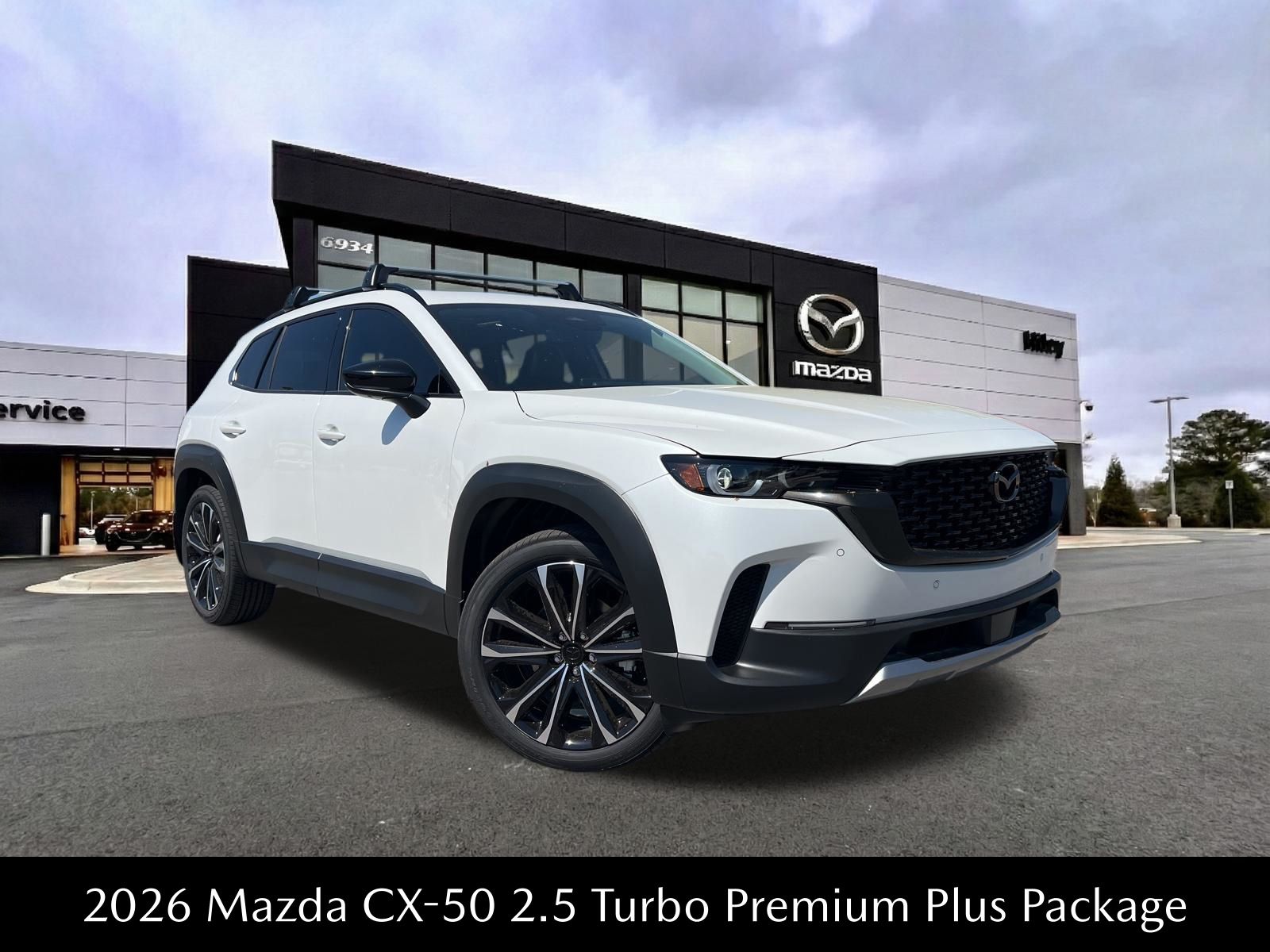 White (Wind Chill Pearl) 2026 Mazda CX-50 2.5 Turbo Premium Plus AWD SUV / Crossover All-Wheel Drive 6-Speed Automatic
