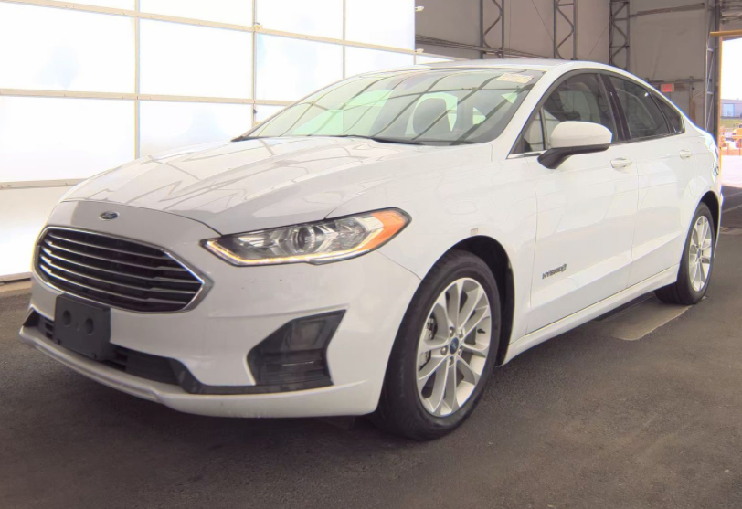 2019 Ford Fusion Hybrid Blanco (Oxford White) Sedán Tracción delantera Transmisión variable continua
