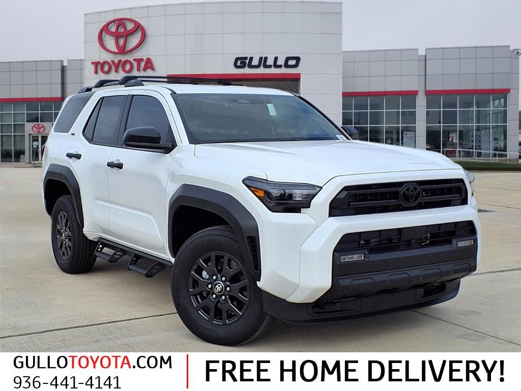 2026 Toyota 4Runner SR5 White at Classic Toyota Galveston