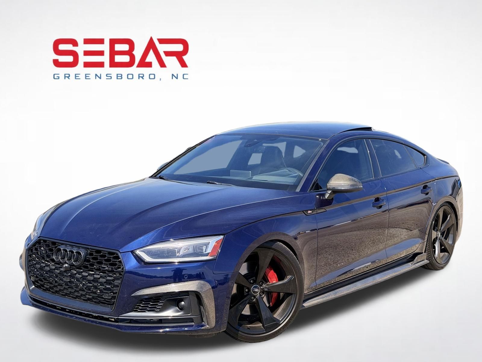 Blue Metallic 2019 Audi S5 Sportback 3.0T quattro Prestige AWD Sedan All-Wheel Drive 8-Speed Automatic