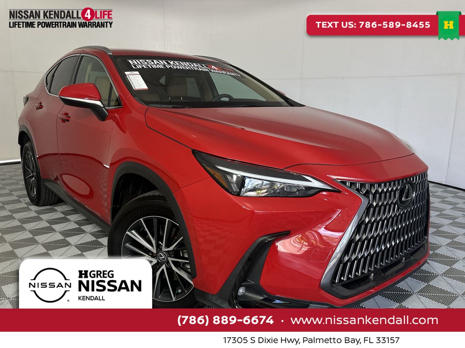 Red Line 2023 Lexus NX SUV / Crossover Front-Wheel Drive 8-Speed Automatic