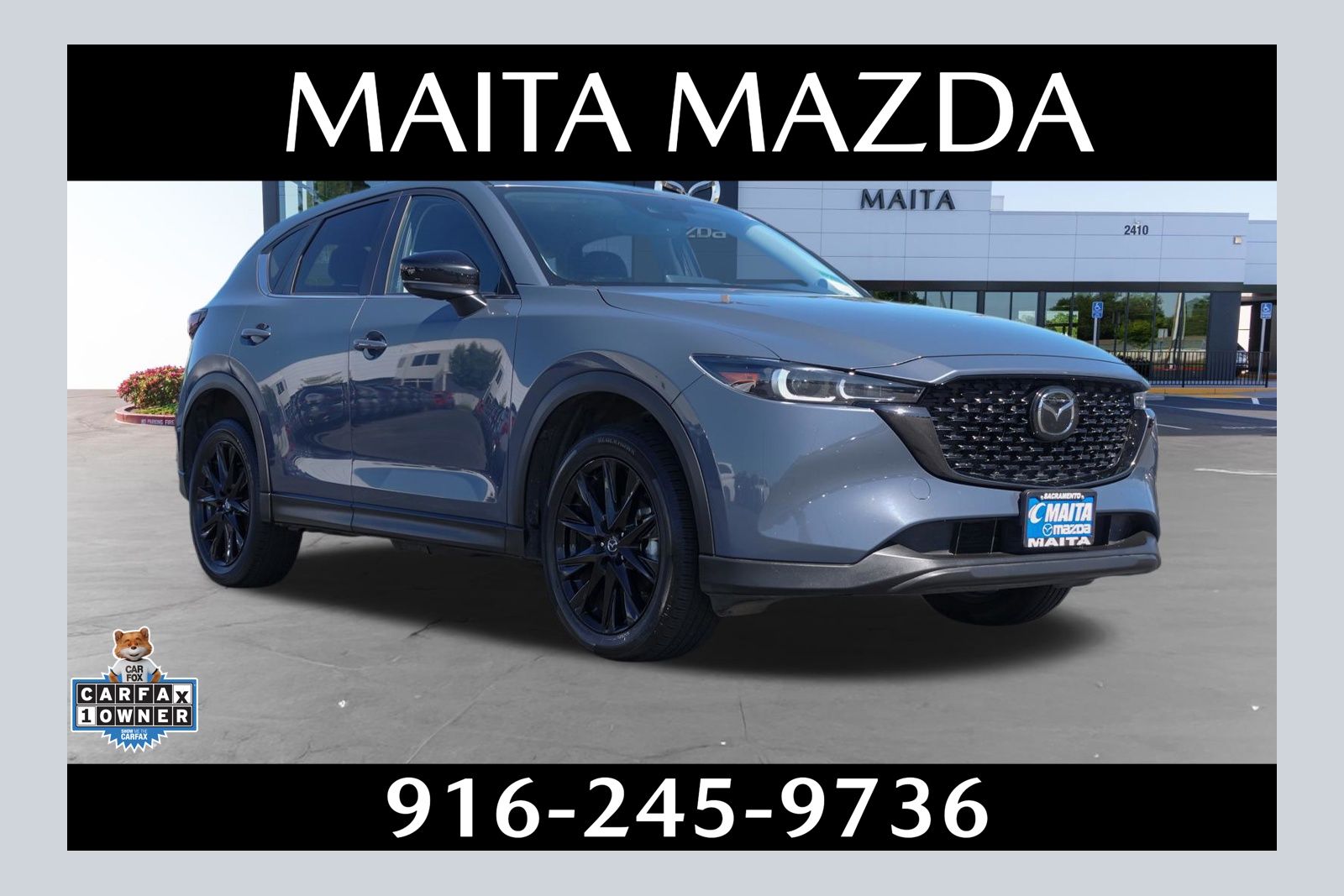 Polymetal Gray Metallic 2024 Mazda CX-5 SUV / Crossover All-Wheel Drive 6-Speed Automatic