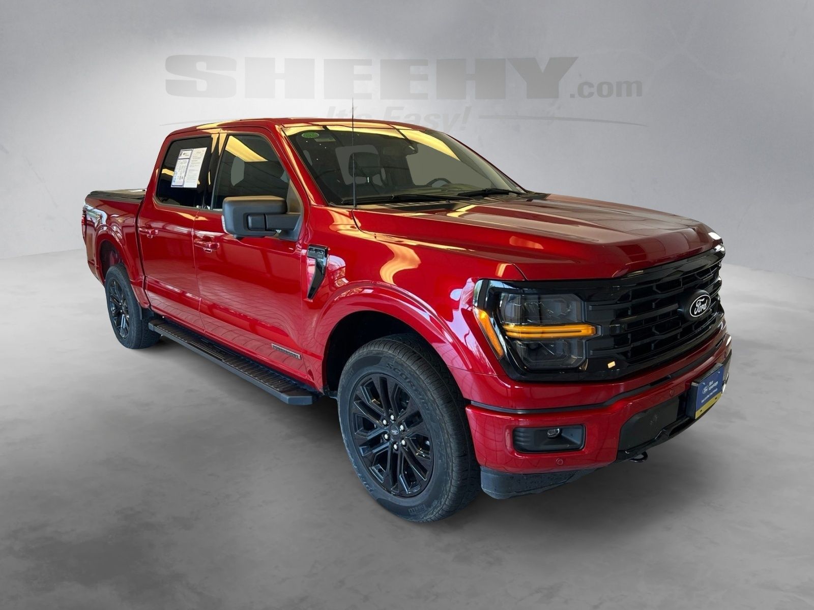 Certified Used 2025 Rapid Red Metallic Tinted Clearcoat Ford XLT image 2
