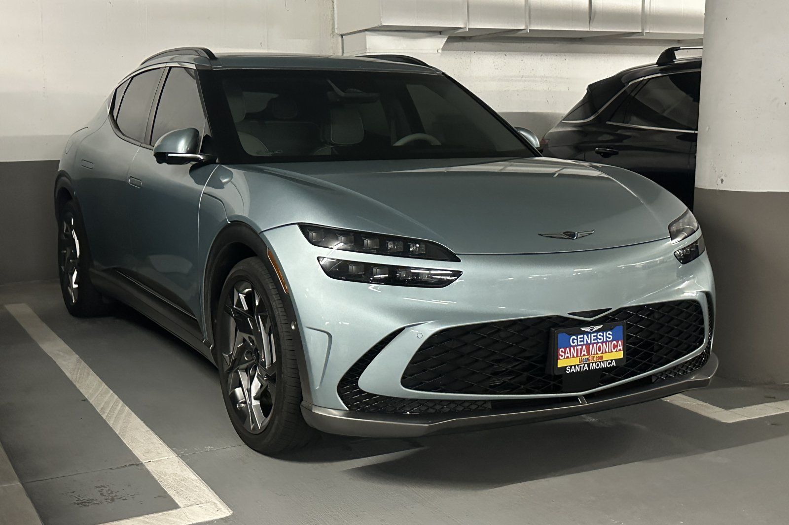Green (Hanauma Mint) 2023 Genesis GV60 SUV / Crossover All-Wheel Drive 1-Speed Automatic